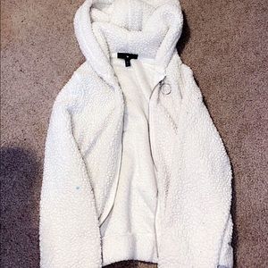 Sherpa zip up jacket